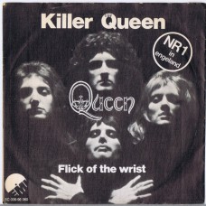 QUEEN Killer Queen / Flick Of The Wrist (EMI 5C 006-96 060) Holland 1974 PS 45